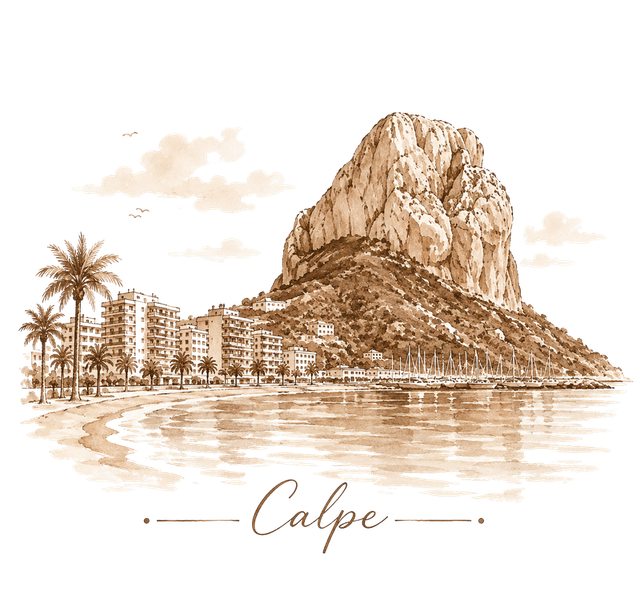Original Calpe artwork